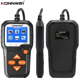 Automotive Belasting Diagnose Tool Konnwei KW650 Auto Batterij Tester 6-16V Input 100-2000 Cca Auto/boot/Motorfiets, eenvoudig Te Installeren