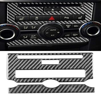 Automotive Carbon Decals Sticker Centrale Controle Cd Panel Decoratieve Sticker Voor Land Rover Discovery 4