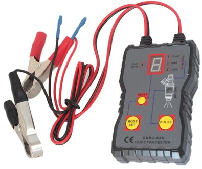 Automotive Injector Tester 12V 4 Pulse Modi Handheld Auto Voertuig Fuel Pressure System Diagnostic Tool