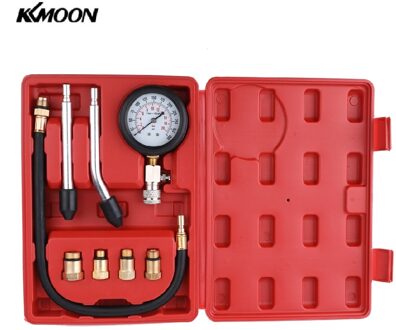 Automotive Motorfietsen Benzinemotor Test Gauge Tester Kit Tool Set 0-300psi Met Case Auto Gereedschap Auto Tool