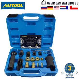 AUTOOL 18pcs AUTOOL Fuel Injector Removal Puller Set Compatible for VAG VW Car Repair Garage Installer Tools Kit
