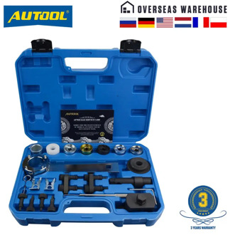 AUTOOL 23pcs EA888 Crankshaft Engine Timing Tool Kit with Holding Wrench for Audi for VW Engine 1.8 2.0 TSI/TFSI T10352 T40196