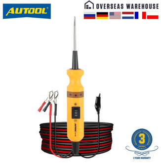 AUTOOL BT160 Car Circuit Tester Power Probe Car Diagnostic Tool Electric Voltage Integrated Scanner for 12V Car 24V Heavy Truck