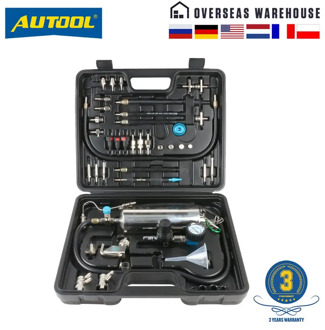 AUTOOL C100 Car Fuel Injector Cleaning Cleaner Machine Universal Automotive Gasoline Auto Non-Dismantle For Petrol EFI Throttle