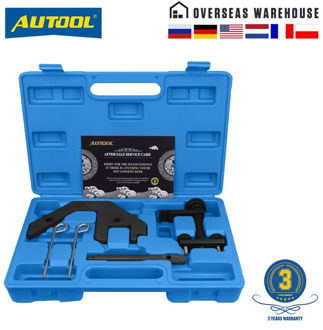 AUTOOL Engine Camshaft Timing Tools for BMW M47 2.0/3.0 Ltr Diesel - E38/E39/E46/M47/M57 Engine Timing Tool Set Special Tools
