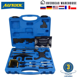 AUTOOL Engine Timing Flywheel Locking Tool Kit Compatible for Ford Mazda Camshaft 1.4 1.6 1.8 2.0 Di/TDCi/TDDi Engine
