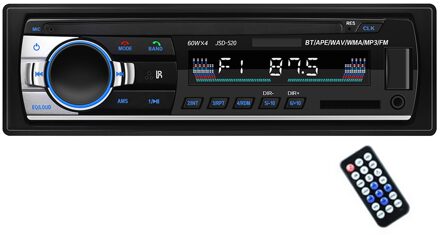 Autoradio 1 Din 12V Bluetooth V2.0 Car Audio Stereo In-Dash Fm Aux Ingang Ontvanger Sd Usb MP3 Mmc Wma Auto Speler Autoradio