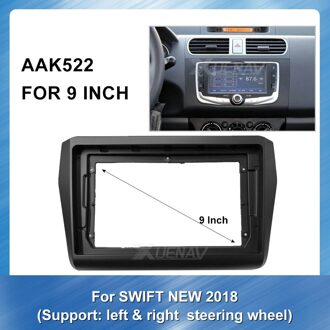 Autoradio Frame Fascia Voor Suzuki Swift (Links En Rechts) stereo Dash Installeren Trim Panel Auto Plaat Kit Auto Accessoires