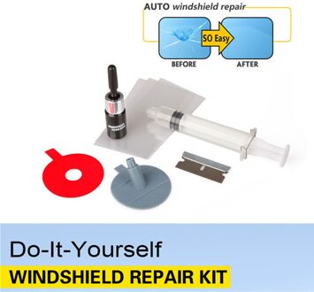 Autoruit Voorruit Reparatie Kit Diy Autoruit Reparatie Gereedschap Auto Glas Kras Crack Herstellen Reparatie Hars Curing Lijm Repair Tools