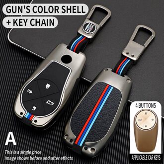 Autosleutel Case Cover Voor Nio Es6 Es8 Autosleutel Tas Sleutelhanger Beschermende Shell Auto Interieur Accessoires Auto-Styling geweer reeks