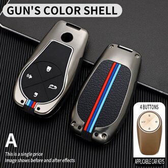 Autosleutel Case Cover Voor Nio Es6 Es8 Autosleutel Tas Sleutelhanger Beschermende Shell Auto Interieur Accessoires Auto-Styling geweer