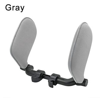 Autostoel Hoofdsteun Interieuraccessoires Autostoel Nekkussen Slaap Kant Hoofd Ondersteuning Op Kanten Cervicale Wervelkolom Voor Volwassenen Kind Cloth grijs