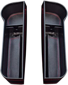 Autostoel Klaring Opbergdoos Auto Seat Gap Organizer Innovatieve Lederen Auto Telefoon Fles Bekerhouder Voor Auto Auto Interieur