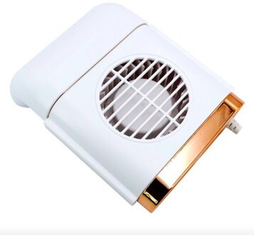 Autostoel Mini Fan Usb Achter 5V Abs Opvouwbare Fan 3 Soorten Verstelbare Wind Speed Silent Gale Koeling fan Set Cooler Auto Seat Terug wit