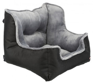 autostoel zwart / grijs 50x50x40 cm