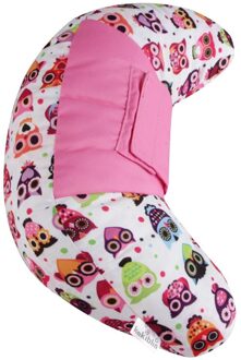 Autostoeltje Belt Kussen Schouderriem Pad Kussens Hoofd Beschermen Richter Apparaat Ondersteuning Kind Baby Kids Roze