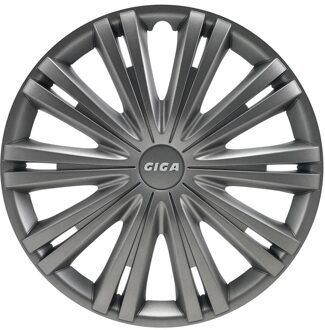 Autostyle 4-Delige Wieldoppenset Giga 15-inch gun-metal