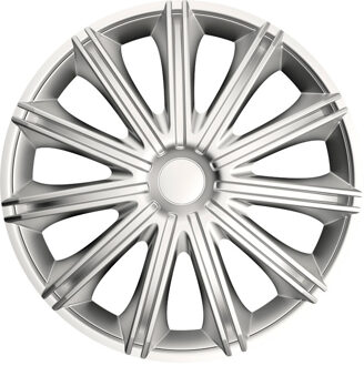 Autostyle 4-Delige Wieldoppenset Nero 18-inch zilver