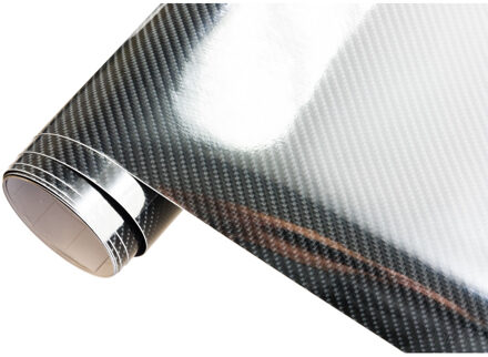 Autostyle 5D Carbonfolie 152x200cm Glanzend Zwart, zelfklevend