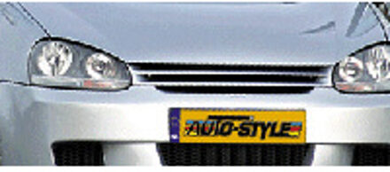 Autostyle Embleemloze Grill passend voor Volkswagen Golf V 2003-2008 excl. GTi/R32