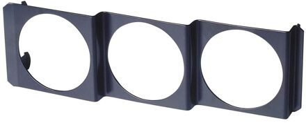 Autostyle Performance-instrument DIN paneel metaal voor 3x52 mm instrumenten zwart
