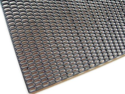 Autostyle Racegaas ABS zwart - HEX Fine 18x7mm - 120x30cm