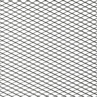 Autostyle Racegaas aluminium - ruitdesign 16x8mm - 125x25cm