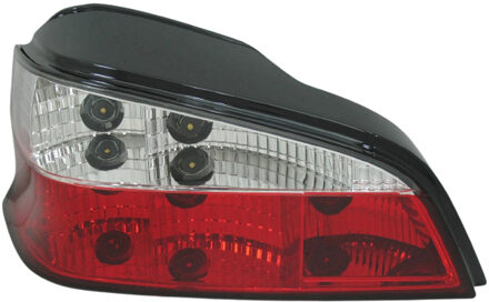 Autostyle Set Achterlichten passend voor Peugeot 106 1996- - Rood/Helder