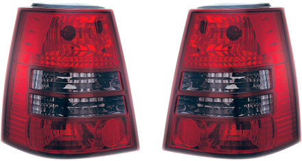 Autostyle Set Achterlichten passend voor Volkswagen Golf IV/Bora Variant 1998-2004 - Rood/Smoke