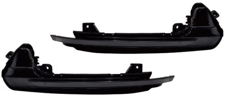 Autostyle Set LED Zijspiegel-Knipperlichten - passend voor Audi A3 (8V) 2012-2018 - Smoke - incl. Dynamic Running Light