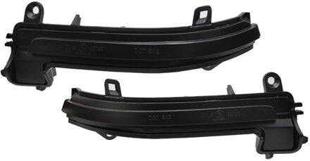 AutoStyle Set LED Zijspiegel-Knipperlichten passend voor BMW Diversen - Smoke - incl. Dynamic Running Light