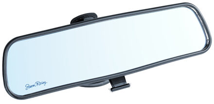 Autostyle Simoni Racing Binnenspiegel universeel 8'' - Zwart - incl. zuignap