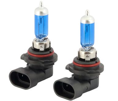 Autostyle SuperWhite Blauw HB4 (9006) 55W/12V/4800K Halogeen Lampen, set à 2 stuks (E13)