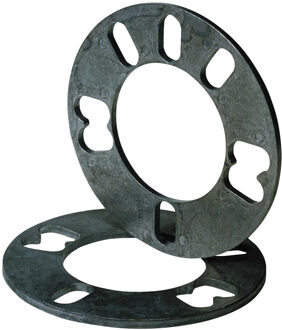 Autostyle Universele 4/5-gaats spoorverbreders 3mm (6mm/as) - set à 2 stuks P.C.D. 95-120mm