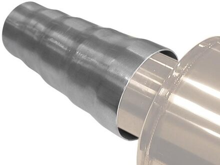 Autostyle Universele uitlaat aansluit-adapter (las) 50-70mm
