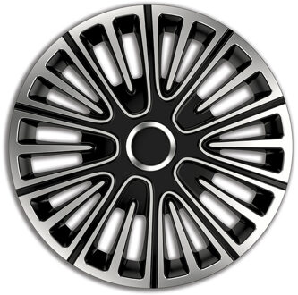 Autostyle Wieldoppen 13 inch Motion Zilver/Zwart - ABS