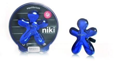 autoverfrisser Niki Metallic Blauw - Equilibrium