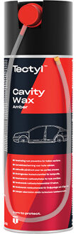 Autowax Tectyl Cavity Amber 500ml Zwart/rood
