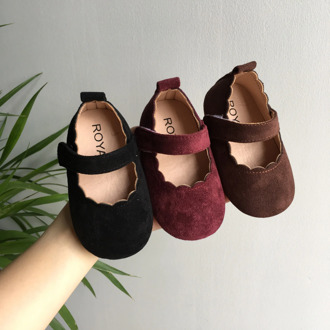Autumn New Baby Girls Shoes Fashion Shallow Girls Flats Solid Color 1-3 Years Old Princess Mary Janes Shoes