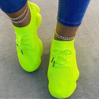 Autumn Sneakers Women's Mesh Flats Shoes Lace Up Casual Female Shoe Comfort Candy Color Solid Ladies Plus Size New