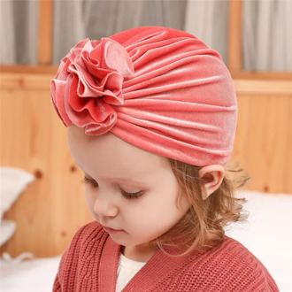 Autumn Winter New Baby Hat For Baby Girl Turban Hat Toddler Photography Props Baby Boy Beanie Cap Handmade Baby Accessories