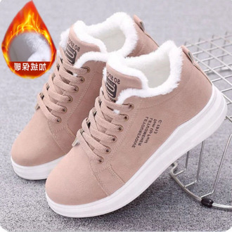 Autumn Winter Plus Vevlet Women Chunky Sneakers Korean Students Thick Bottom Casual Sports Shoes Zapatillas Mujer New 2020