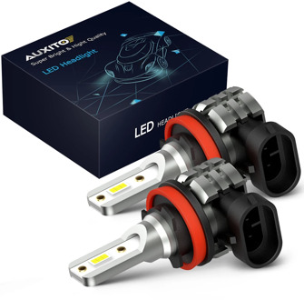 AUXITO 2Pcs 9005 HB3 LED Fog Lamp 9006 H11H8 LED Bulb for Ford Kuga 2018 2017 2016 2015 Focus Mondeo Explorer Fiesta C-Max S-Max