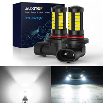 AUXITO 2x H11 H8 H10 LED Fog Lights 9005 9006 HB3 HB4 Car Lamp DRL for Hyundai Solaris Tucson Sonata Santa Fe Elantra Getz Verna