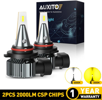 AUXITO 2x H8 H11 H9 Led H16 JP Fog Lights Bulb CSP 1500LM 3000K 6000K White Car Driving Running Lamp Auto Leds Light 12V 24V