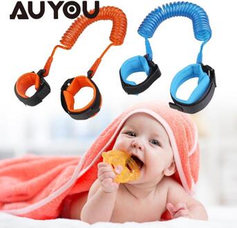 AUYOU Peuter Kids Baby Keeper leash Verstelbare Anti Verloren Riem Pols Link Veiligheid Tractie Riem Kind Veiligheid Harnas Polsband