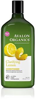 Avalon Organics Avalon Organic Clarifying Lemon Hair Conditioner Vrouwen 325ml