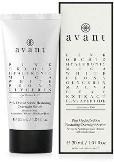 Avant Serum Avant Discovery Edit Pink Orchid Subtle Restoring Overnight Serum 30 ml