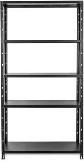 Avasco Stellingkast - Clicker - 173x90x40cm - Draagkracht 85kg - Zwart