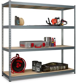 Avasco Stellingkast - Robus - 180x180x60cm - Draagkracht 400kg - Gegalvaniseerd